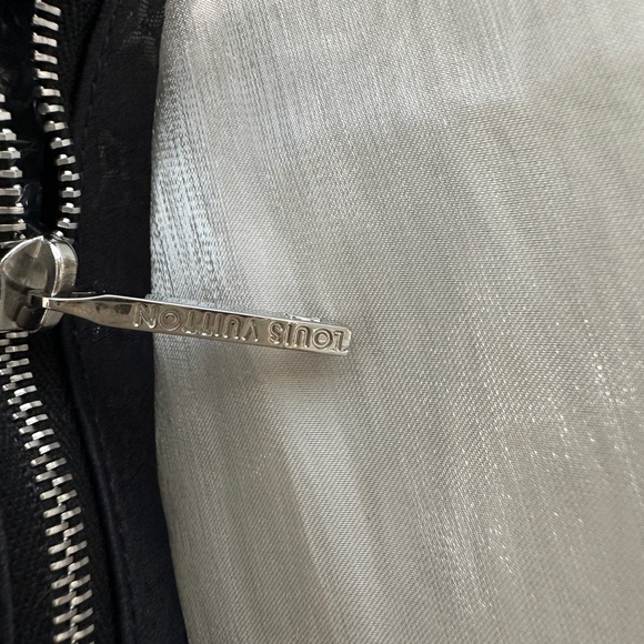 Louis Vuitton Boulogne Shoulder Bag Mini Black Satin - Picture 6 of 13